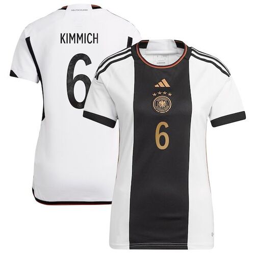 조슈아 킴미히 독일 대표팀 아디다스 여자 2022/23 홈 레플리카 선수 저지 - 화이트 / adidas