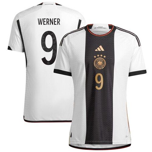 티모 베르너 독일 대표팀 아디다스 2022/23 홈 어센틱 저지 - 화이트 / adidas