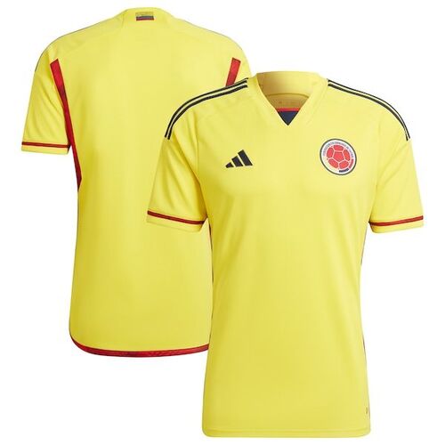콜롬비아 대표팀 아디다스 2022/23 홈 레플리카 블랭크 저지 - 옐로우 / adidas