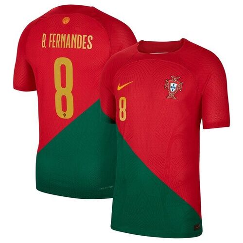 브루노 페르난데스 포르투갈 대표팀 나이키 2022/23 홈 베이퍼 매치 정품 선수 저지 - 레드 / Nike