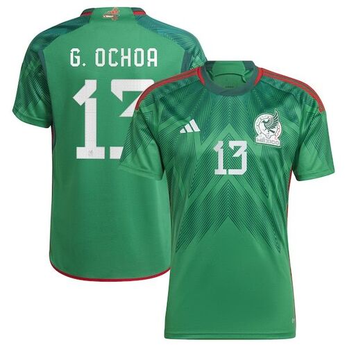 기예르모 오초아 멕시코 대표팀 아디다스 2022/23 홈 레플리카 플레이어 저지 - 그린 / adidas