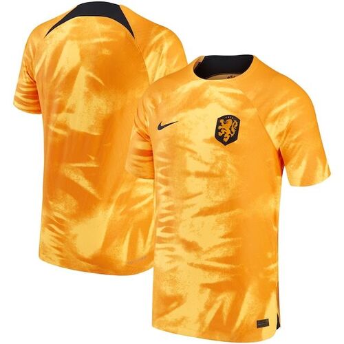 네덜란드 대표팀 나이키 2022/23 홈 베이퍼 매치 정품 블랭크 저지 - 오렌지 / Nike
