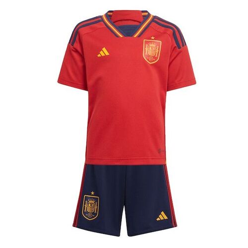 스페인 국가대표 아디다스 토들러 2022/23 홈 미니 키트 - 레드/네이비 / adidas