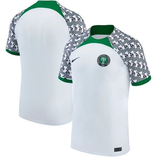 나이지리아 대표팀 나이키 2022/23 어웨이 브레스 스타디움 레플리카 블랭크 저지 - 화이트 / Nike