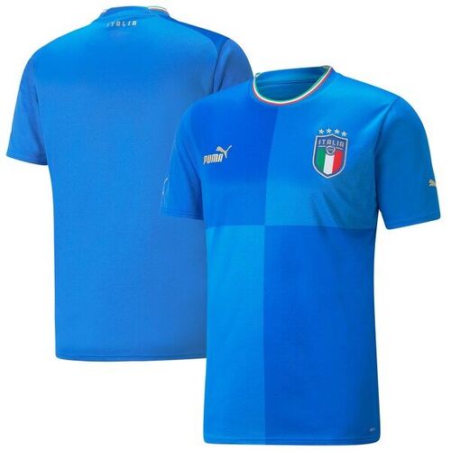 이탈리아 대표팀 푸마 2022/23 홈 레플리카 블랭크 저지 - 블루 / Puma
