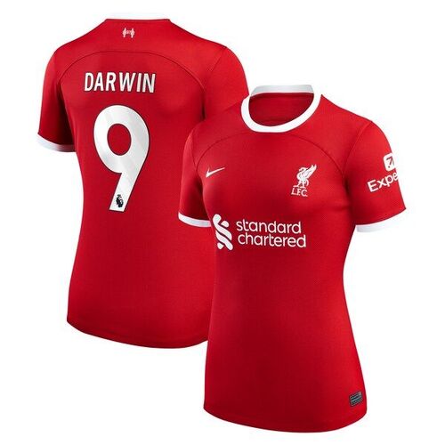 다윈 누녜스 리버풀 나이키 여성 2023/24 홈 레플리카 저지 - 레드 / Nike