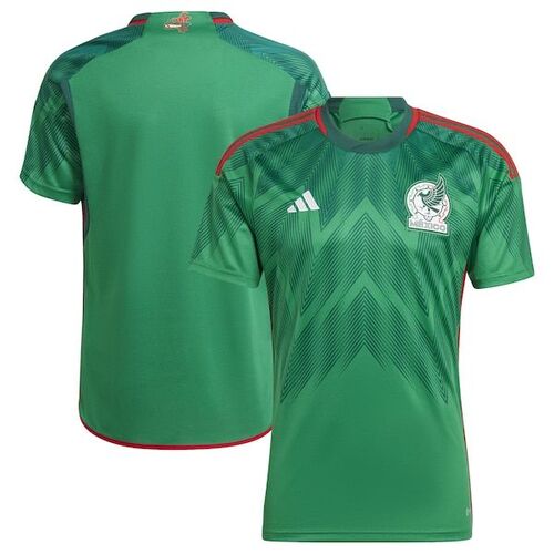 멕시코 대표팀 아디다스 2022/23 홈 블랭크 레플리카 저지 - 그린 / adidas