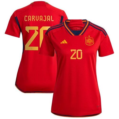 다니엘 카르바할 스페인 대표팀 아디다스 여자 2022/23 홈 레플리카 저지 - 레드 / adidas