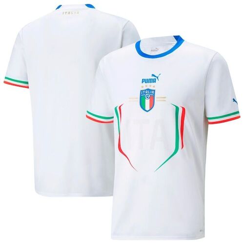 이탈리아 대표팀 푸마 유스 2022/23 원정 레플리카 저지 - 화이트 / Puma