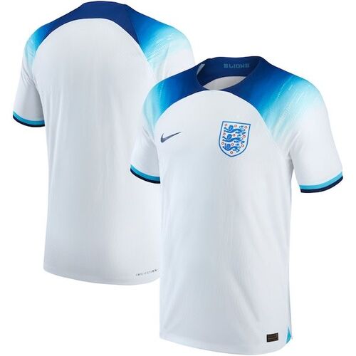 잉글랜드 대표팀 나이키 유스 2022/23 홈 브레스 스타디움 레플리카 블랭크 저지 - 화이트 / Nike