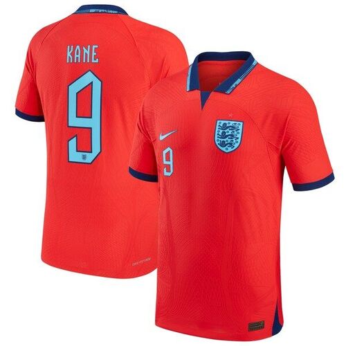 해리 케인 잉글랜드 대표팀 나이키 2022/23 원정 베이퍼 매치 정품 선수 저지 - 레드 / Nike