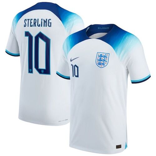 라힘 스털링 잉글랜드 대표팀 나이키 2022/23 정품 홈 저지 - 화이트 / Nike