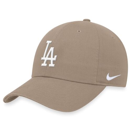 로스앤젤레스 다저스 나이키 클럽 조절 모자 - 카키 / Nike