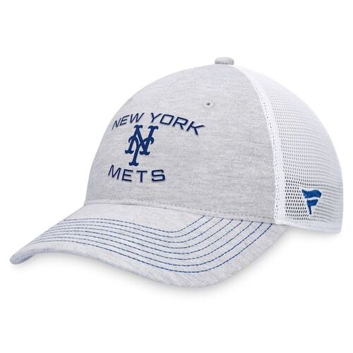 뉴욕 메츠 파나틱스 브랜드 트럭커 조절식 모자 - 그레이 / 파나틱스 어쎈틱