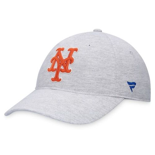 뉴욕 메츠 파나틱스 브랜드 로고 조절 모자 - 헤더 그레이 / 파나틱스 어쎈틱