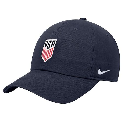 USMNT 나이키 클럽 플렉스 모자 - 네이비 / Nike