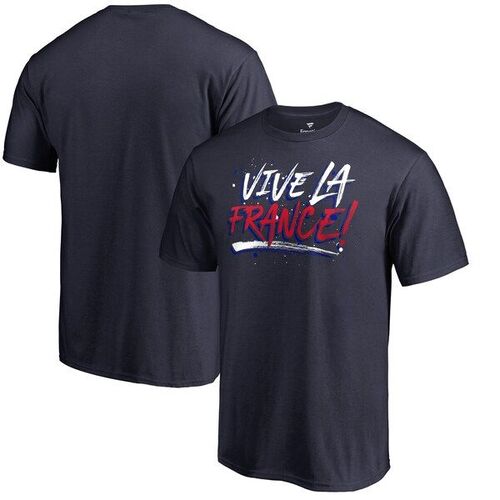 프랑스 파나틱스 브랜드 Vive Le France 티셔츠 - 네이비 / 파나틱스 어쎈틱