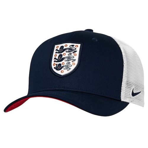 영국 국가대표 나이키 클래식99 트럭커 스트레치 스냅 조절 모자 - 네이비 / Nike