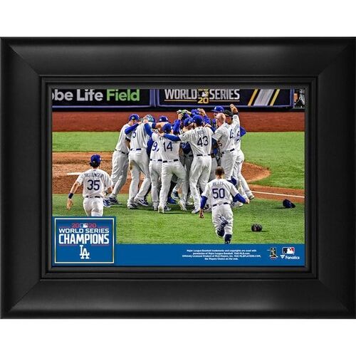 로스앤젤레스 다저스 파나틱스 정품 액자 5 x 7 2020 MLB 월드시리즈 챔피언 콜라주 / 파나틱스 어쎈틱
