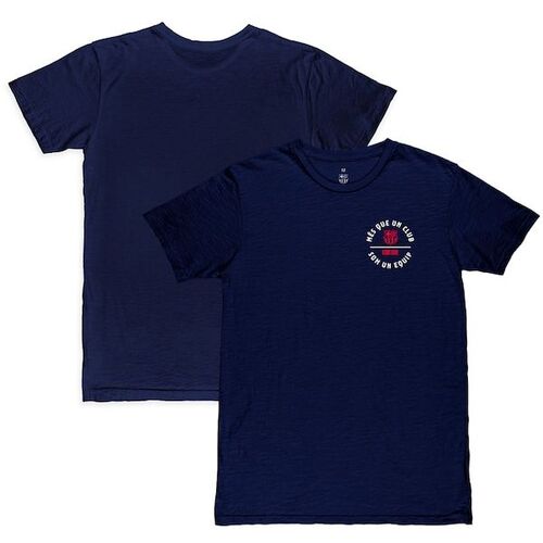 바르셀로나 슬로건 랩 슬럽 티셔츠 - 네이비 / 1863FC