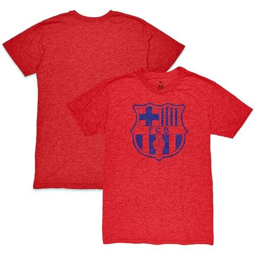 바르셀로나 모노크레스트 트위스트 트라이 블렌드 슬럽 티셔츠 - 레드 / 1863FC