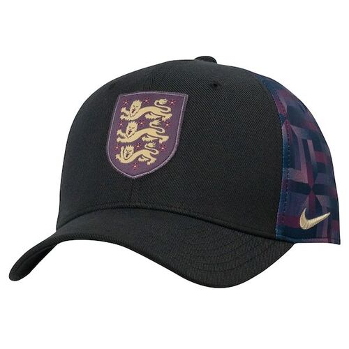 영국 국가대표 나이키 프라이머리 로고 스우시 플렉스 모자 - 블랙 / Nike