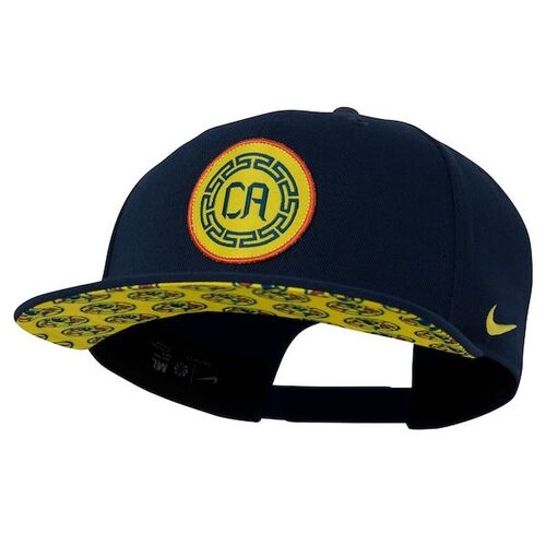 클럽 아메리카 나이키 프로 스냅백 모자 - 네이비 / Nike