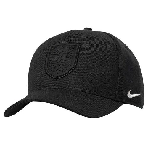 영국 국가대표 나이키 라이즈 스우시 퍼포먼스 플렉스 모자 - 블랙 / Nike