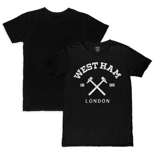 웨스트햄 유나이티드 기성 슬럽 티셔츠 - 블랙 / 1863FC