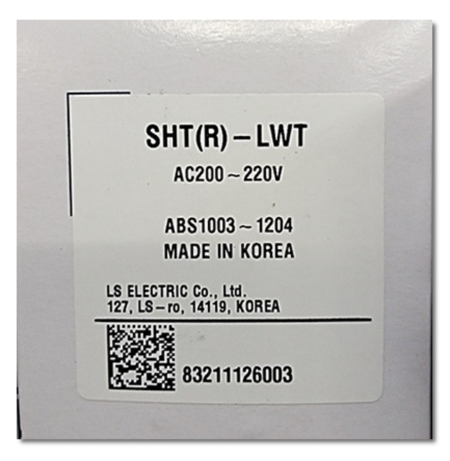 LS일렉트릭 차단기 부속장치 전압트립장치 T,SHT,LWT,AC200~220V,ABS1003~1204