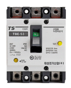 (태성전기)누전차단기 TBE-53 40A
