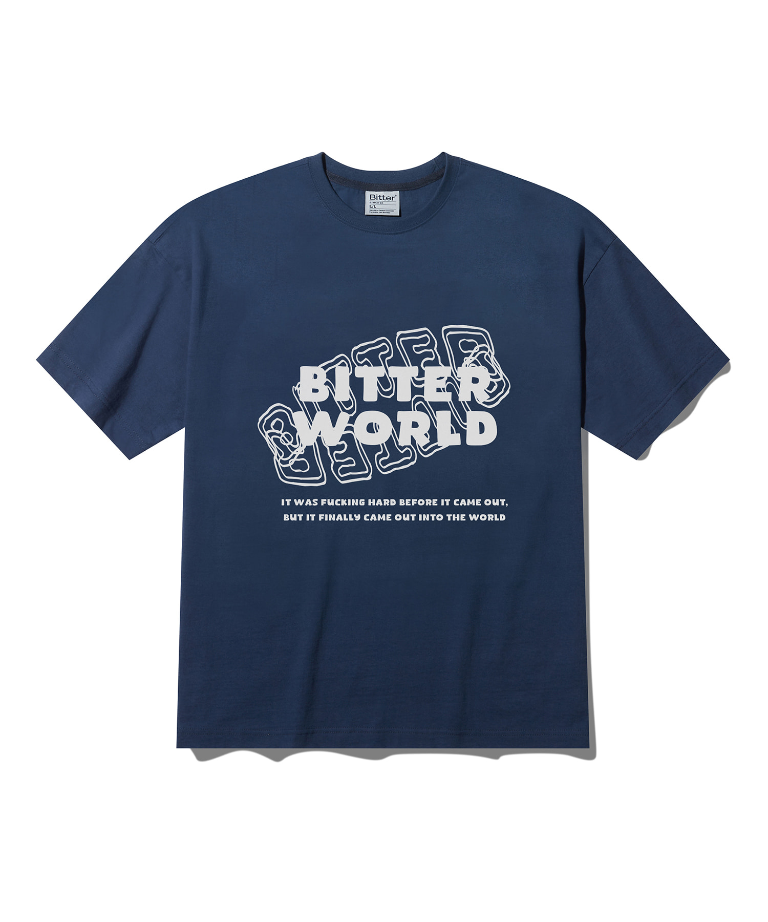 Bitter World T-Shirts Navy