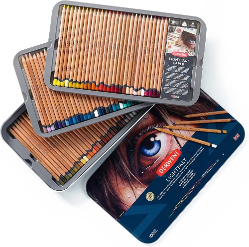 더웬트라이트패스트,최고급유성색연필,색연필화,색연필추천