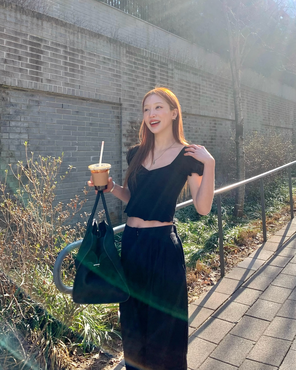 반팔 티셔츠 모델 착용 이미지-S13L11