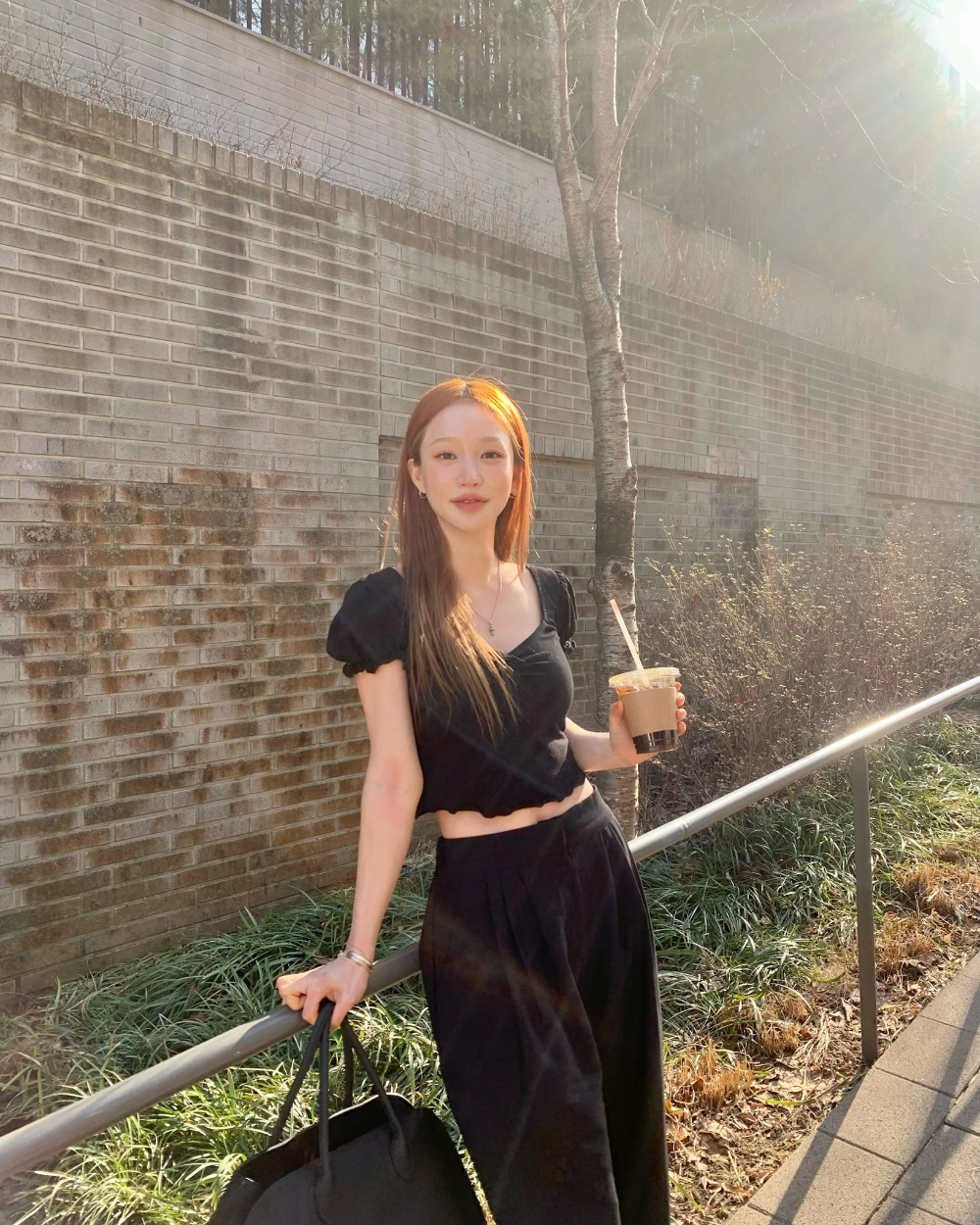 반팔 티셔츠 모델 착용 이미지-S13L13