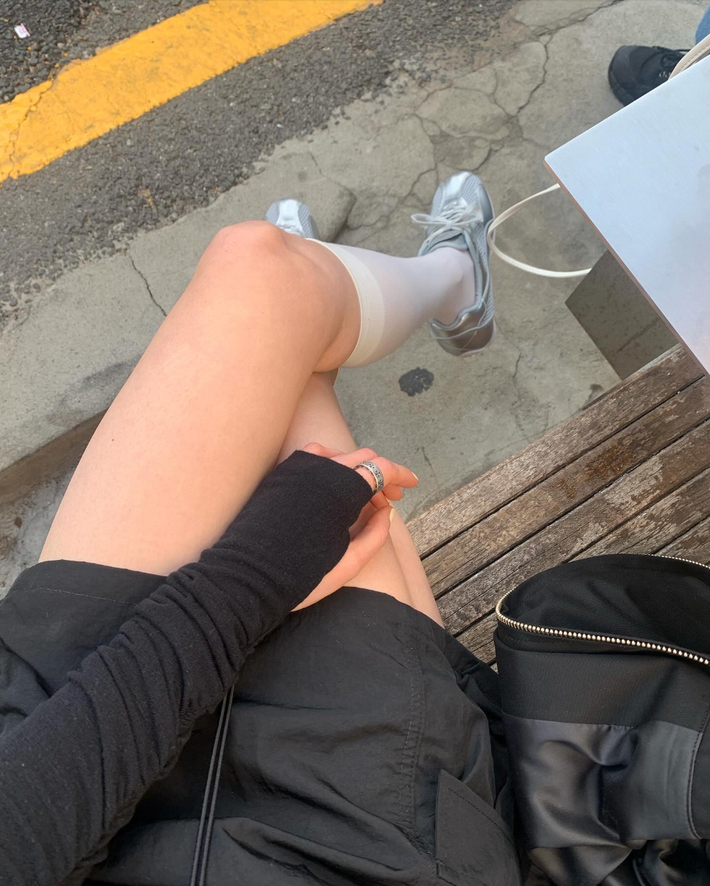 미니 스커트 모델 착용 이미지-S13L8