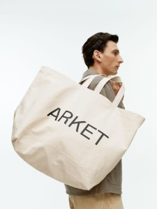 ARKET Canvas Tote Bag  (over size)