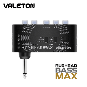 Valeton Rushead Bass Max 베일톤 베이스 기타 헤드폰&amp;이어폰 포켓 미니 앰프 (RH-101)