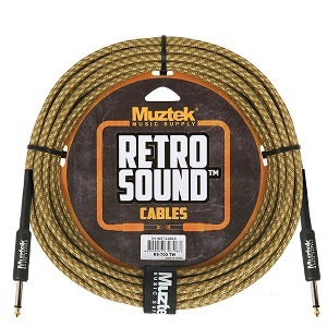 Muztek - Retro Sound Cable / 뮤즈텍 기타 &amp; 베이스 케이블 7m (RS-700 TW)