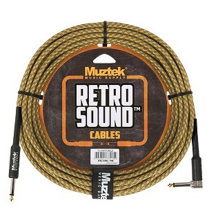 Muztek - Retro Sound Cable / 뮤즈텍 기타 &amp; 베이스 케이블 7m (RS-700L TW)