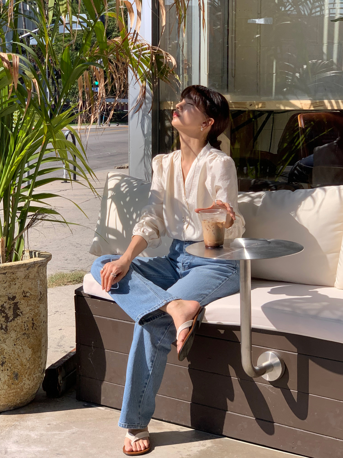 ブラウス モデル画像-S4L59