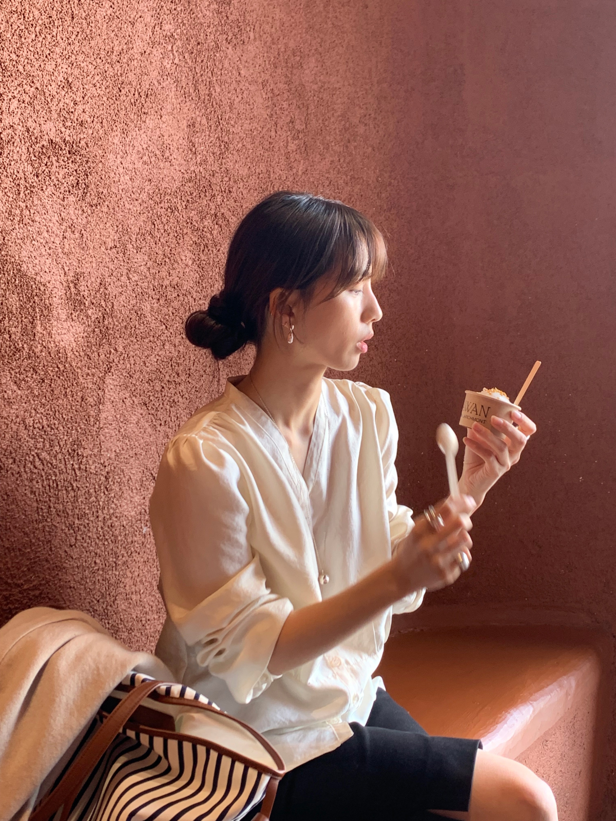 ブラウス モデル画像-S4L131