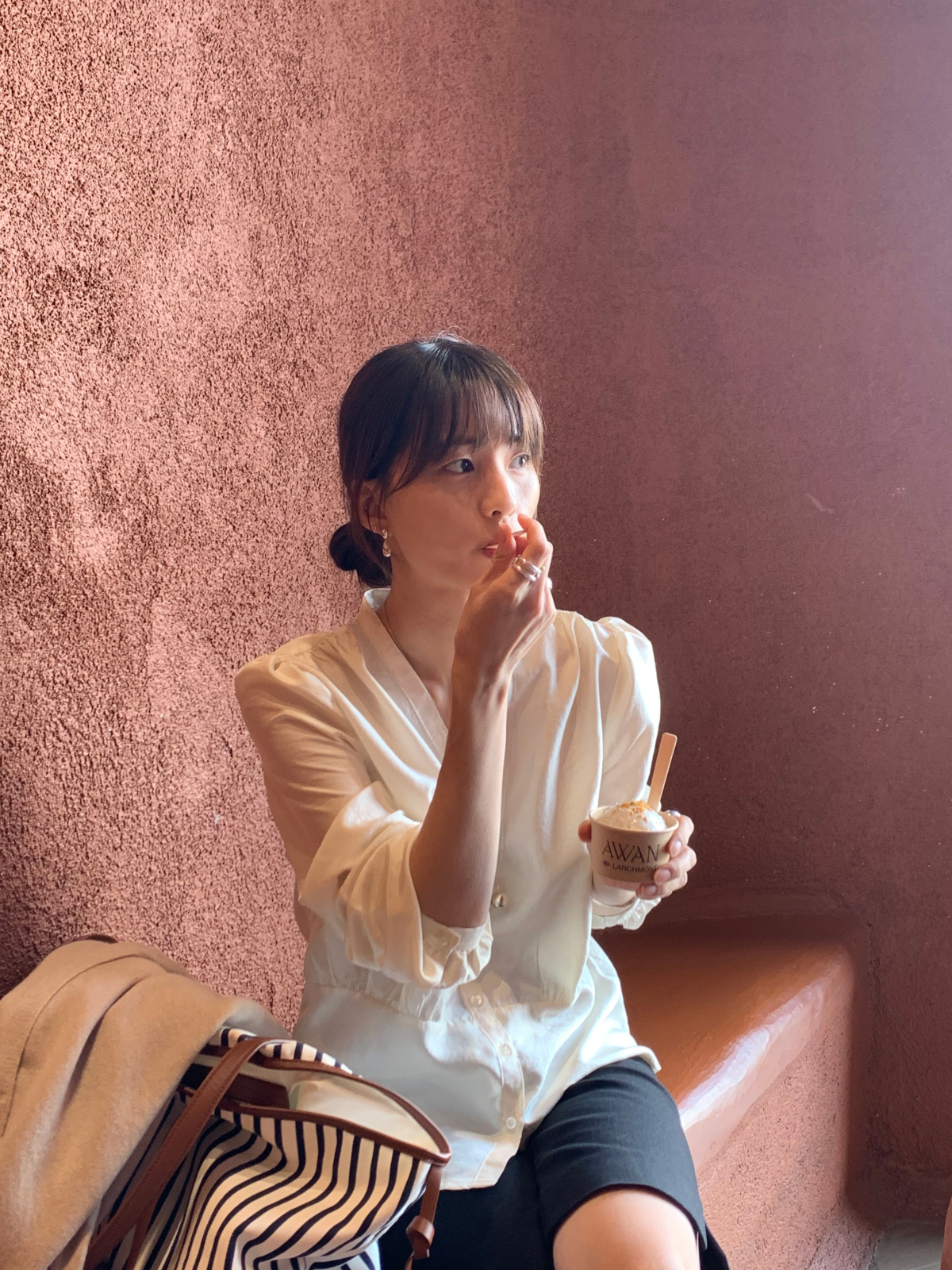 ブラウス モデル画像-S4L132