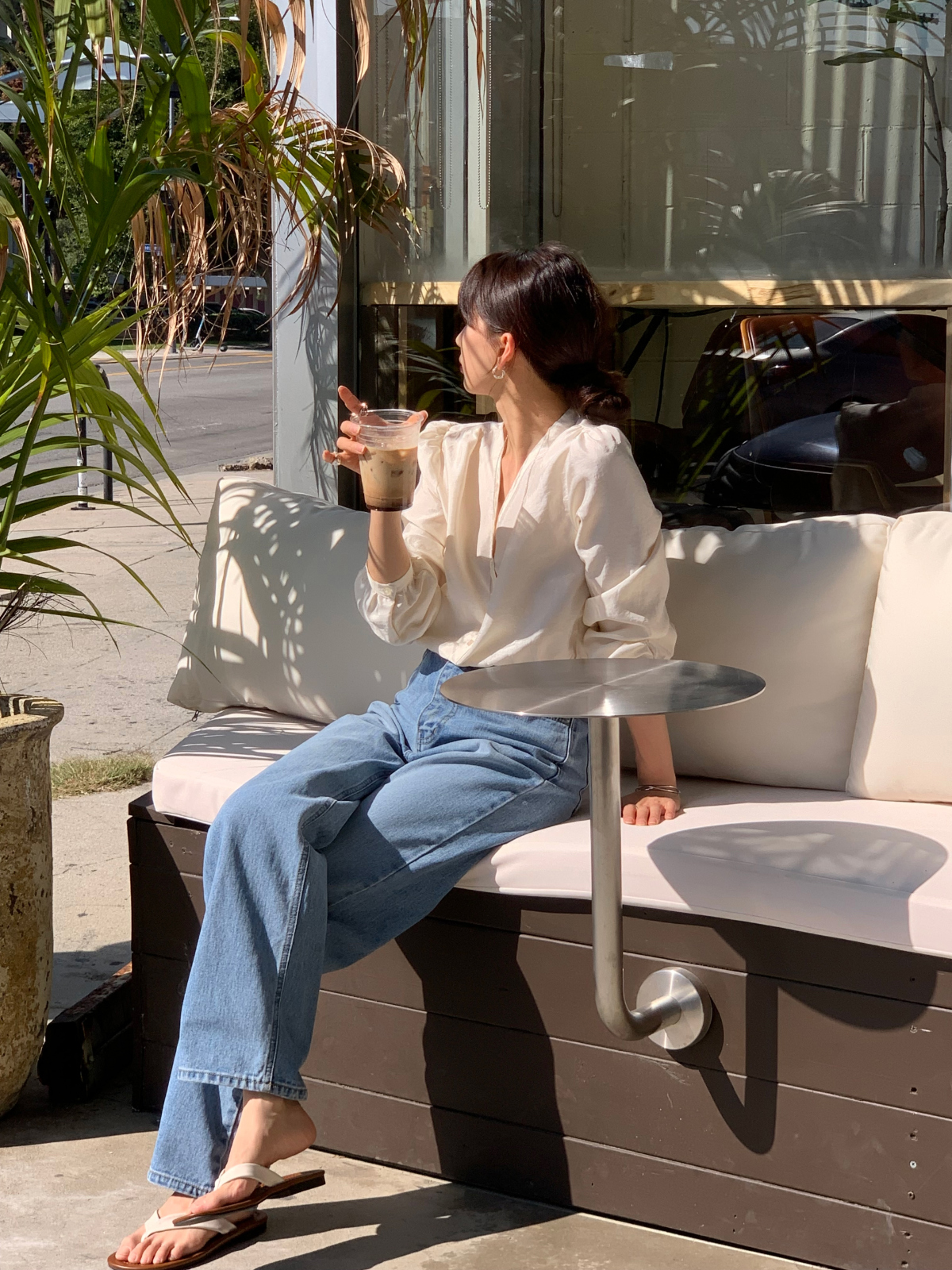 ブラウス モデル画像-S4L58