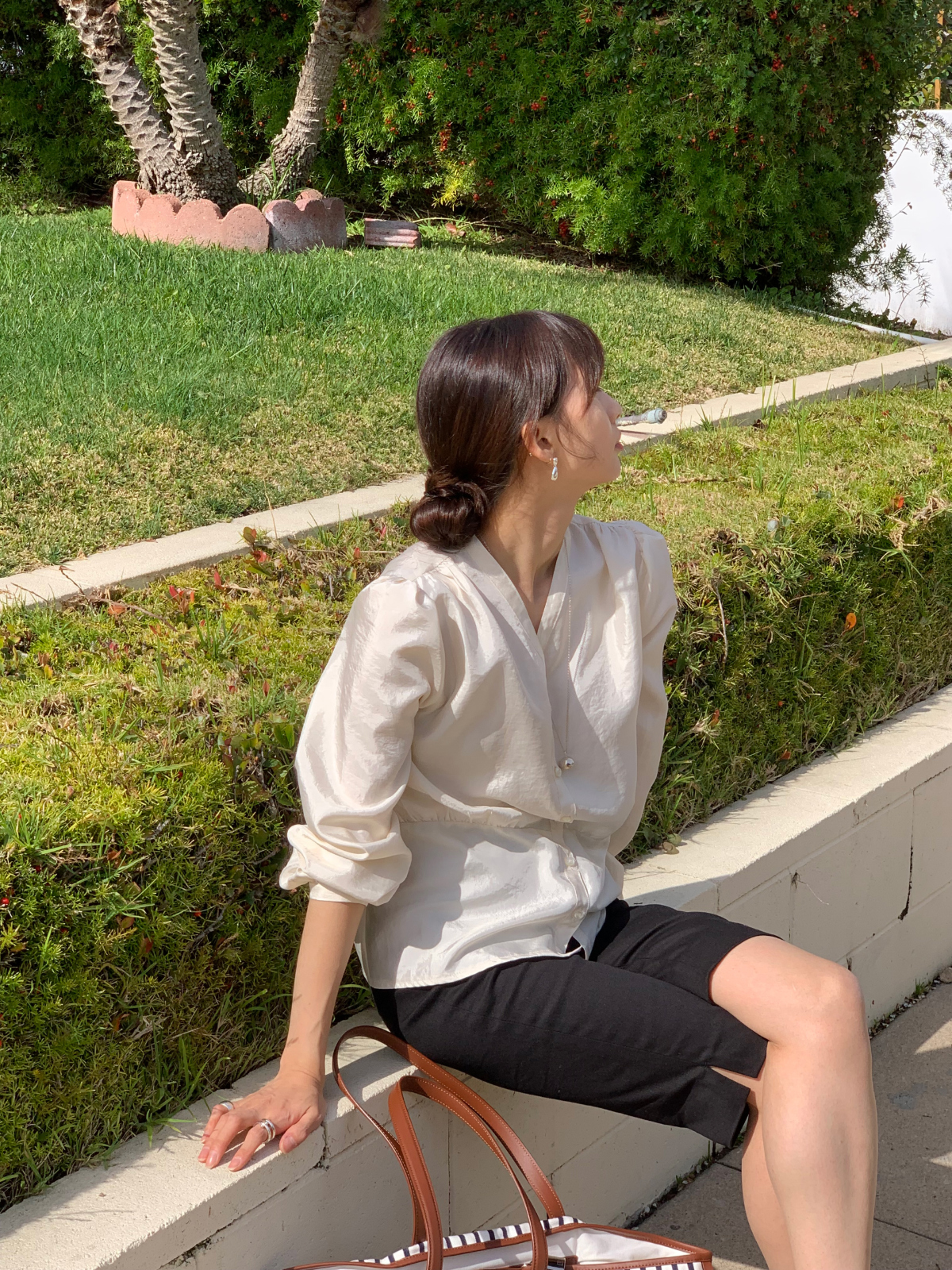 ブラウス モデル画像-S4L146