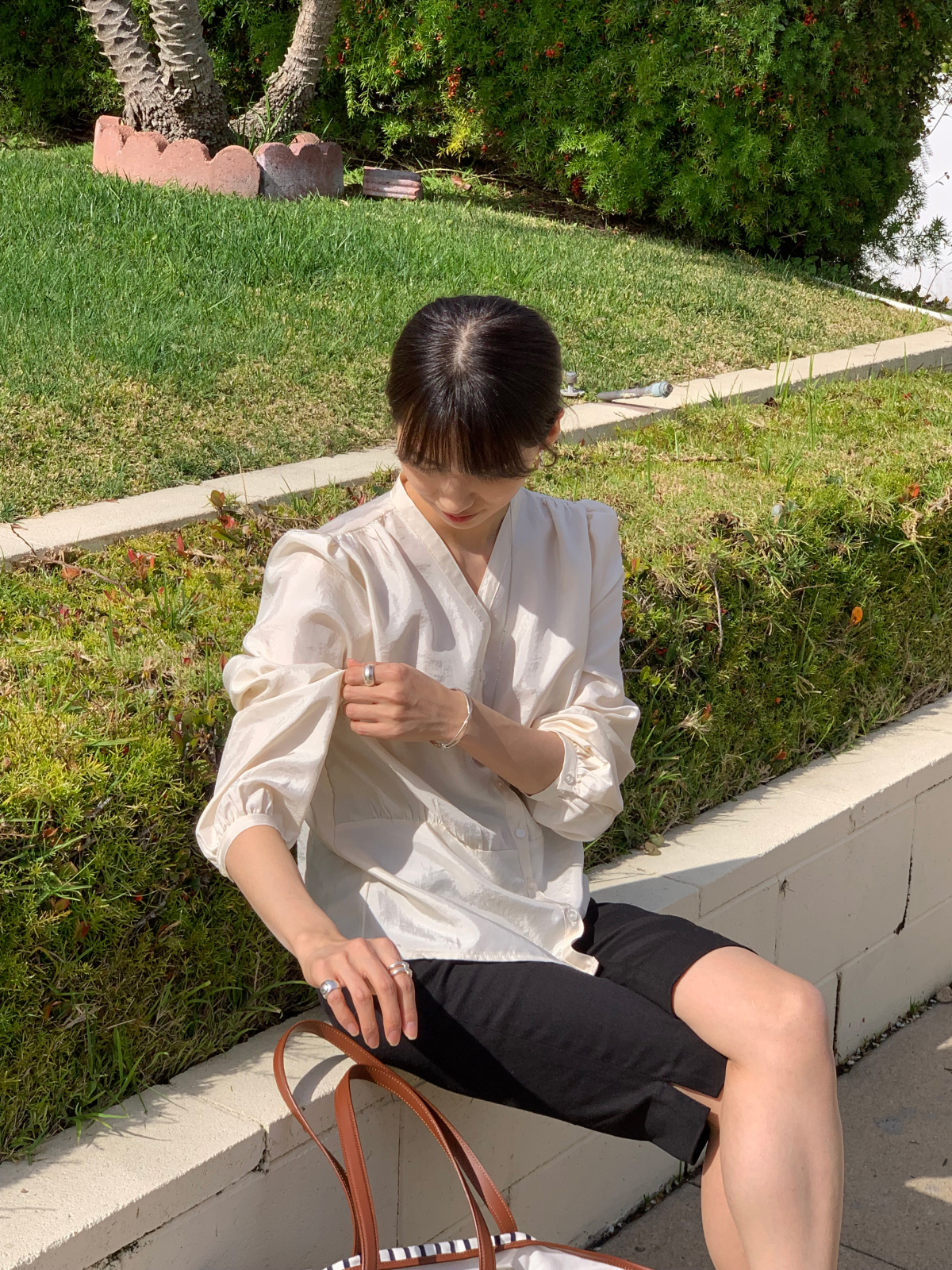 ブラウス モデル画像-S4L141