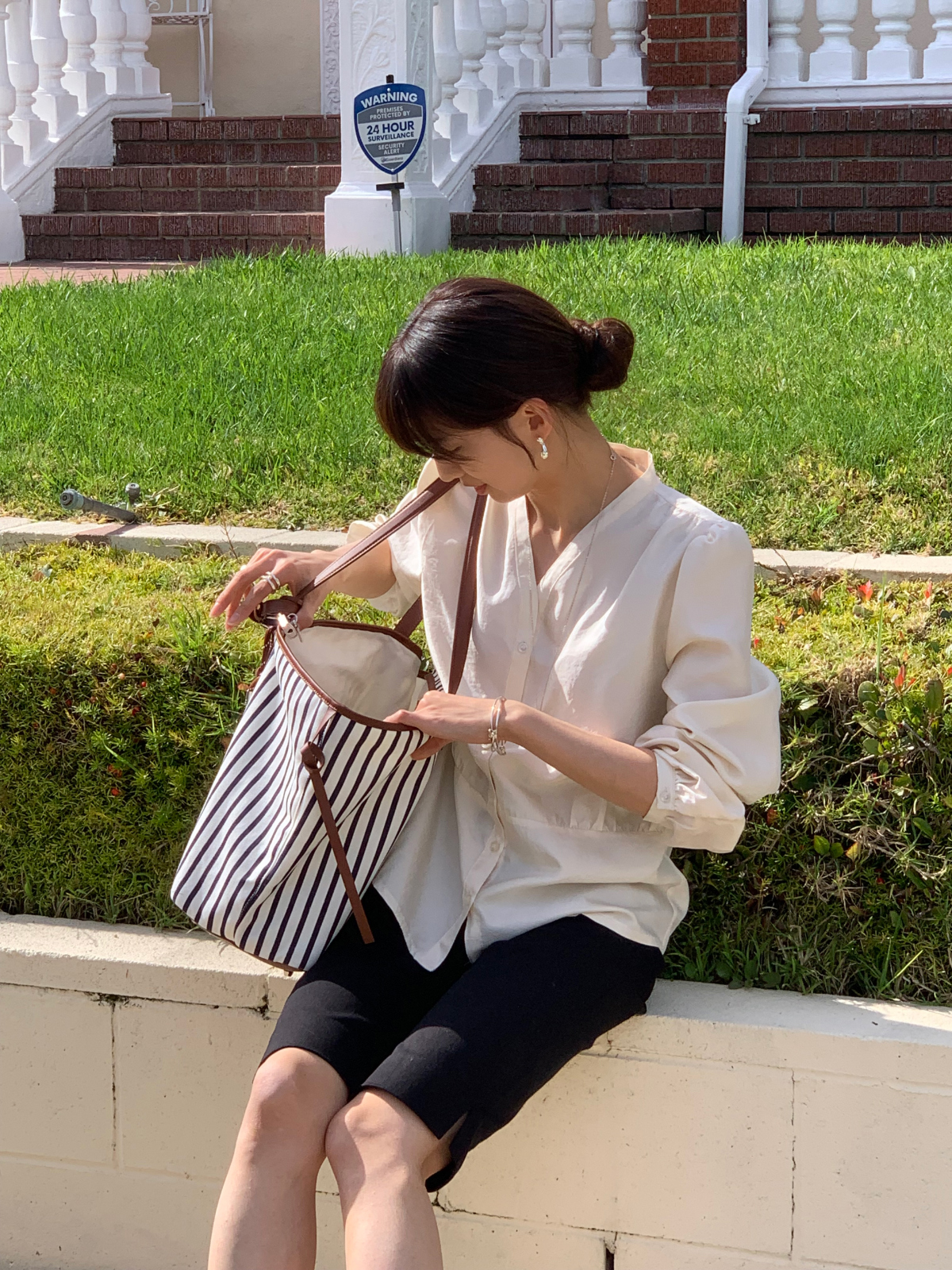 ブラウス モデル画像-S4L139