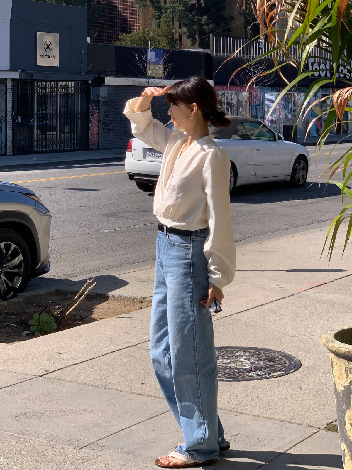 ブラウス モデル画像-S4L20