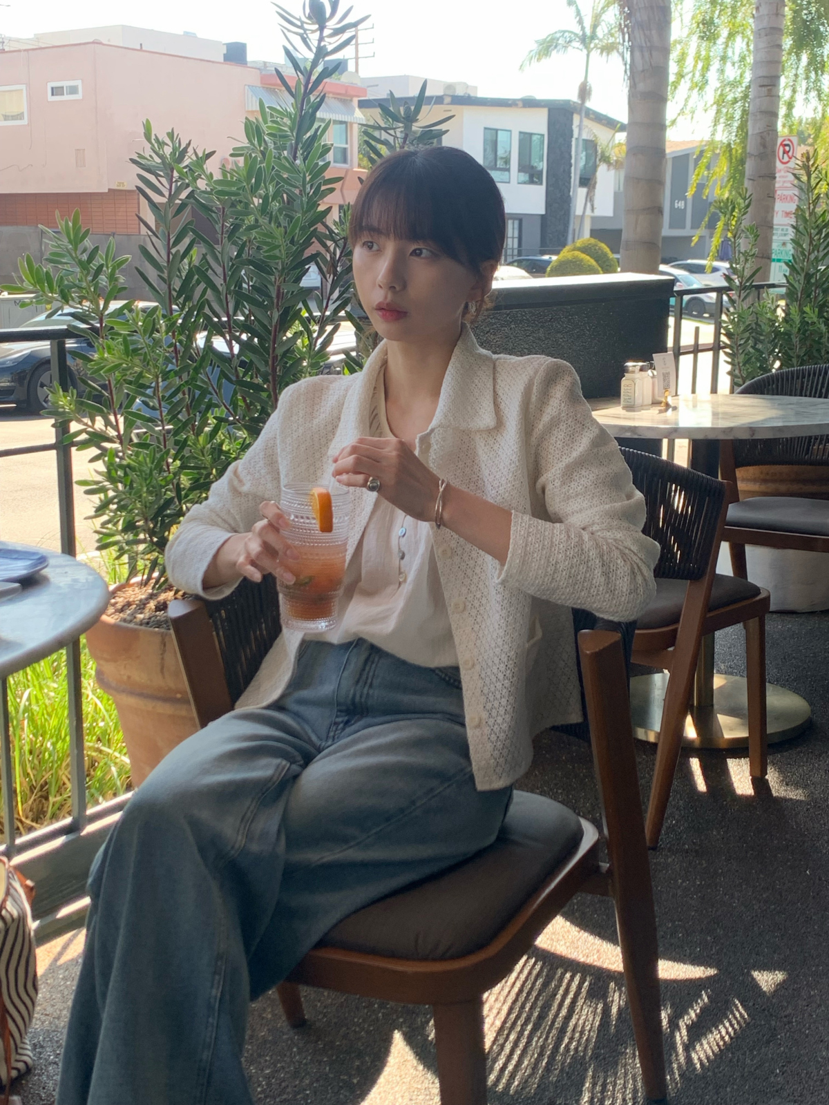 カーディガン モデル画像-S5L13