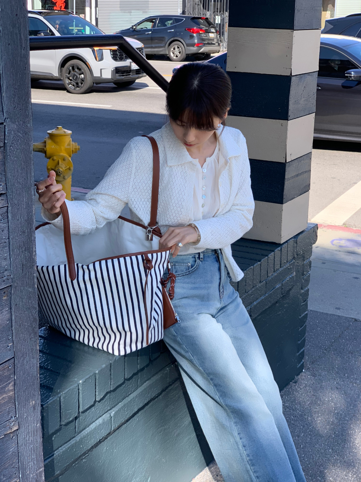 カーディガン モデル画像-S5L24